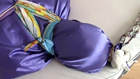 Scarf Bondage Mummy