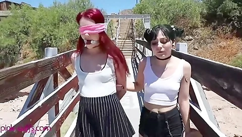 Hottie Goth Btch Sells Her Cute Little Friend Into Sx Slvry