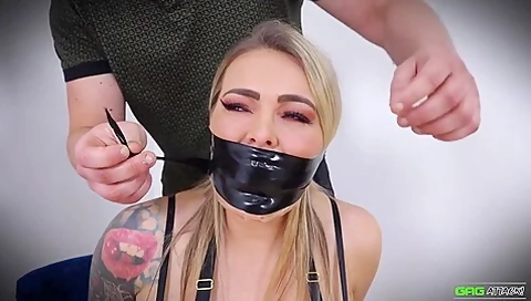 Tegaderm Tape Gagged Charley Atwell Full Hd 1080p - Teaser Video