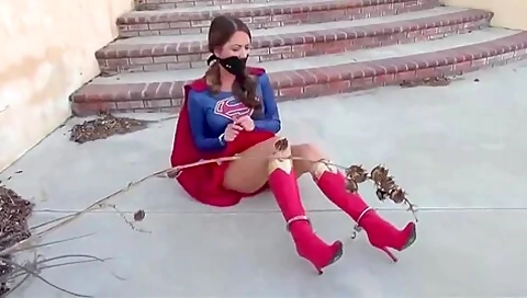 Supergirl Bondage Amateur teen 18+ Kinky Video