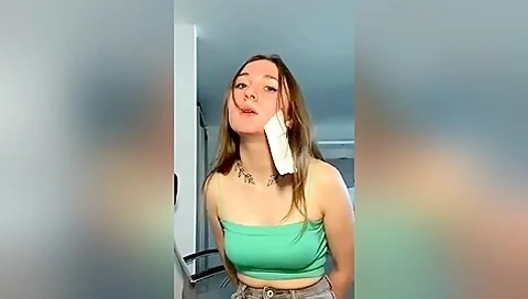Eva Tape Gagged Moaning